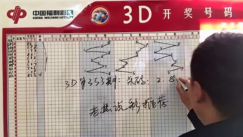 3D近三百期连线走势图，深度解析与未来趋势预测