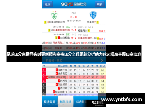 足球赛事直播，新浪网501个比分，尽显赛场风云