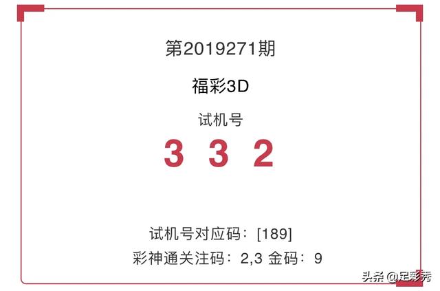 福彩3D，揭秘开机号、试机号的奥秘与关注金码的魅力